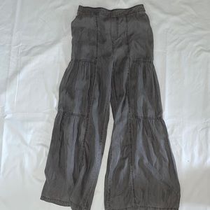 Current Air brand, gray parachute like, pull on pants, size medium (NWT)